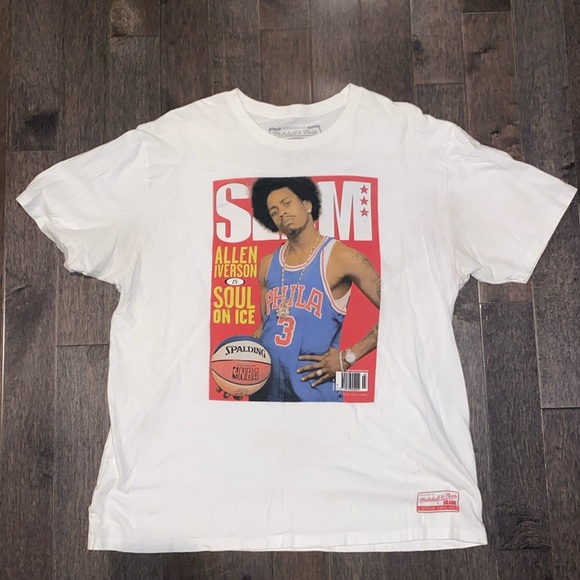 Mitchell & Ness Other - Mitchell & Ness Allen Iverson Shirt